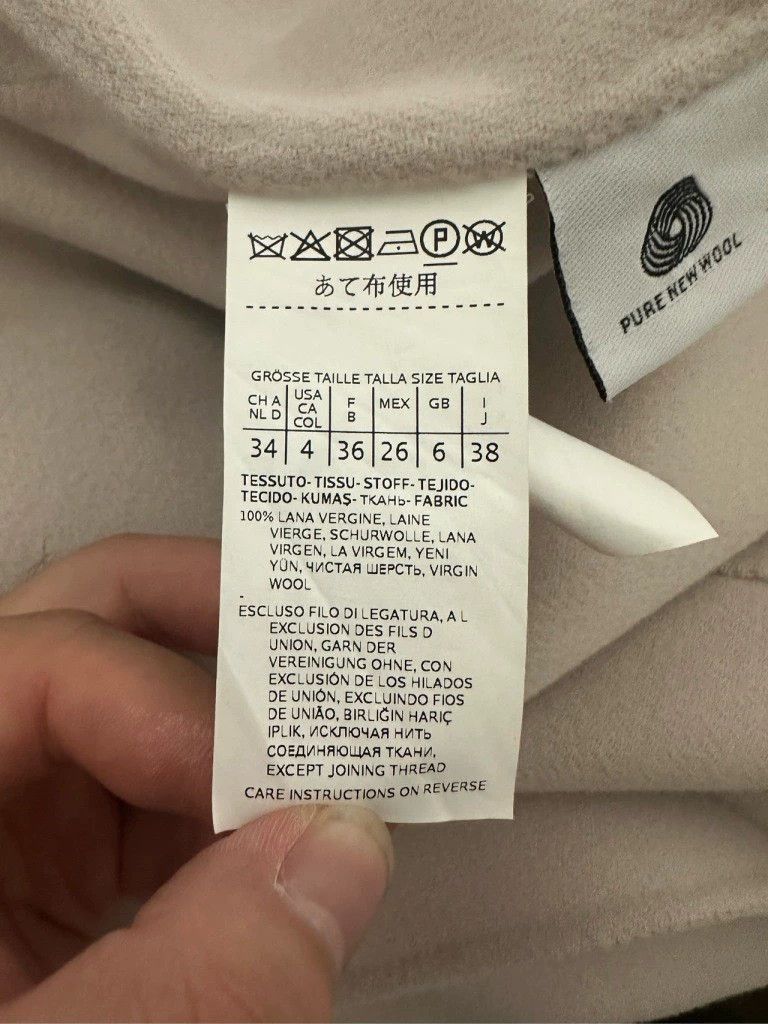 Max Mara Max Mara Pure wool coat, classic beige apricot Size M / US 6-8 / IT 42-44 - 4 Thumbnail