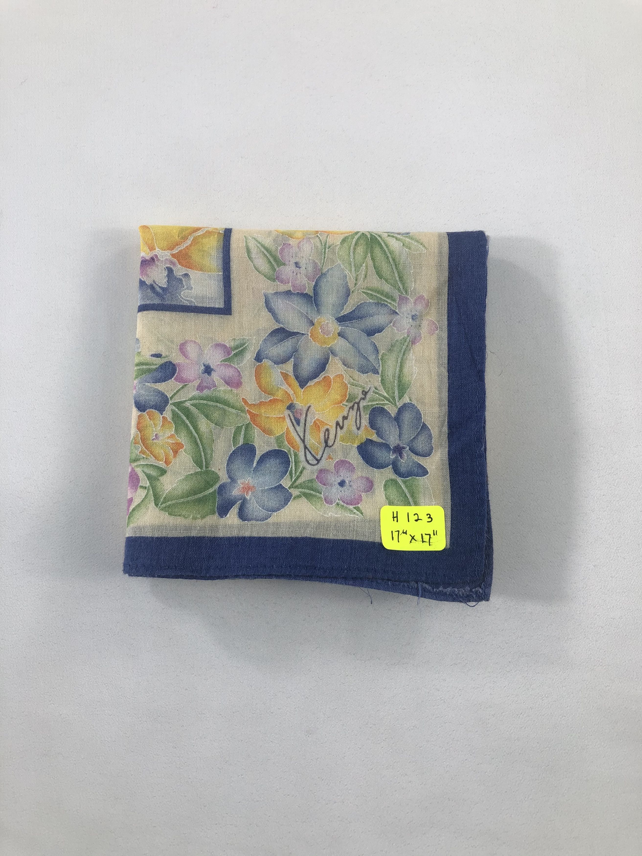 Kenzo × Vintage Kenzo Handkerchief / Bandana / Neckerchief / Headscarf Size ONE SIZE - 4 Thumbnail