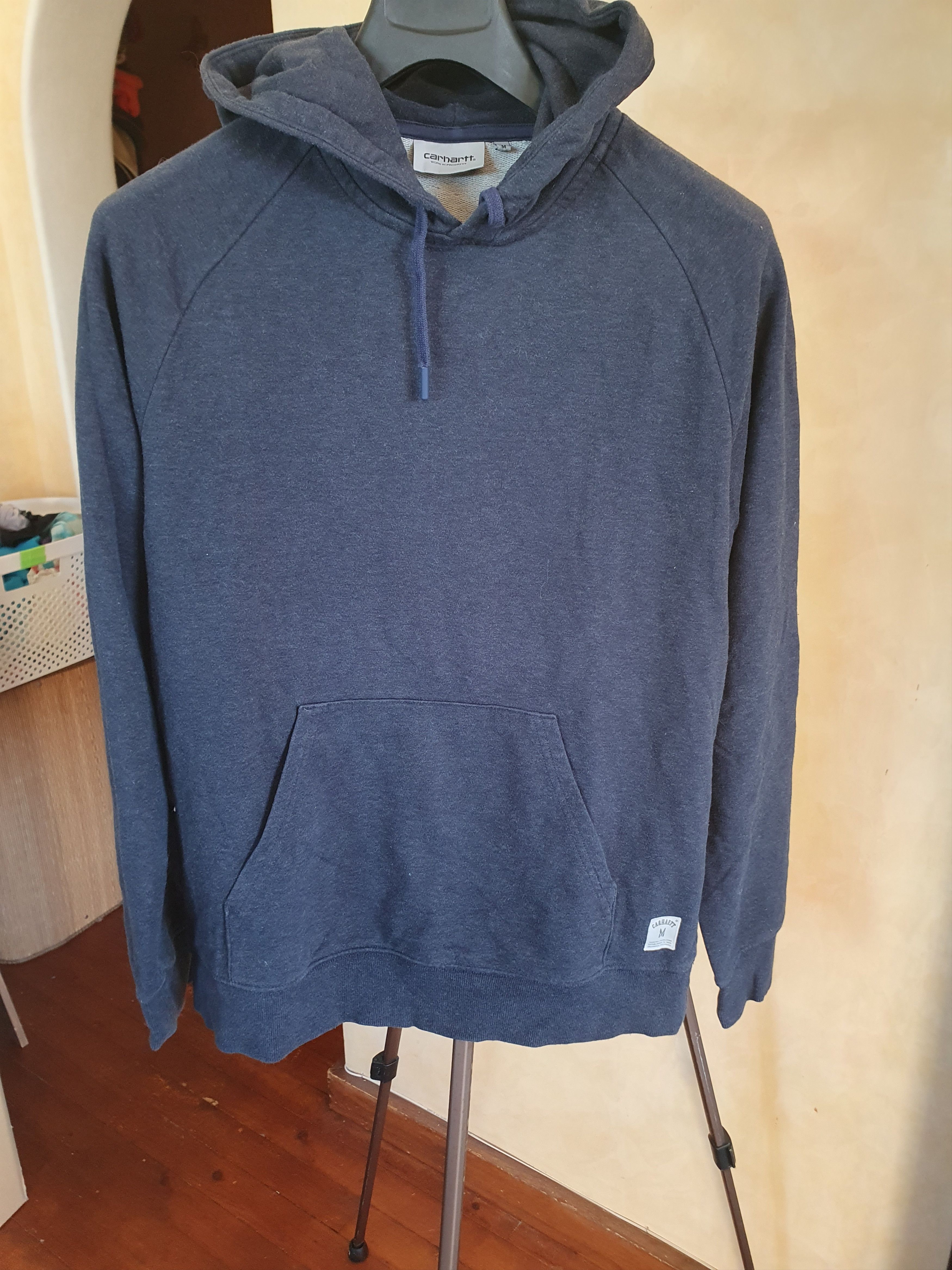 Carhartt Wip Carhartt WIP Hooded Holbrook LT Sweat Hoodie sz M Size US M / EU 48-50 / 2 - 1 Thumbnail