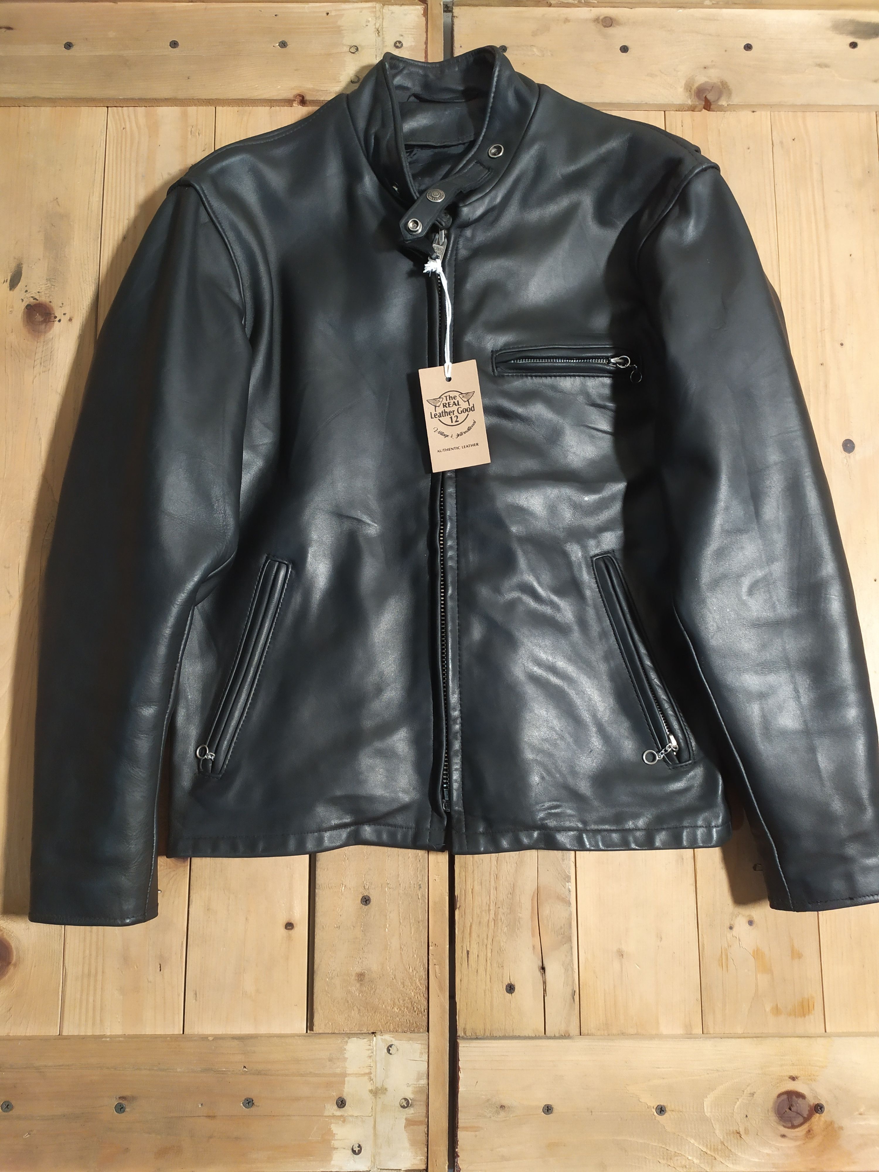 Schott Schott 641 Leather Jacket Size US M / EU 48-50 / 2 - 2 Thumbnail