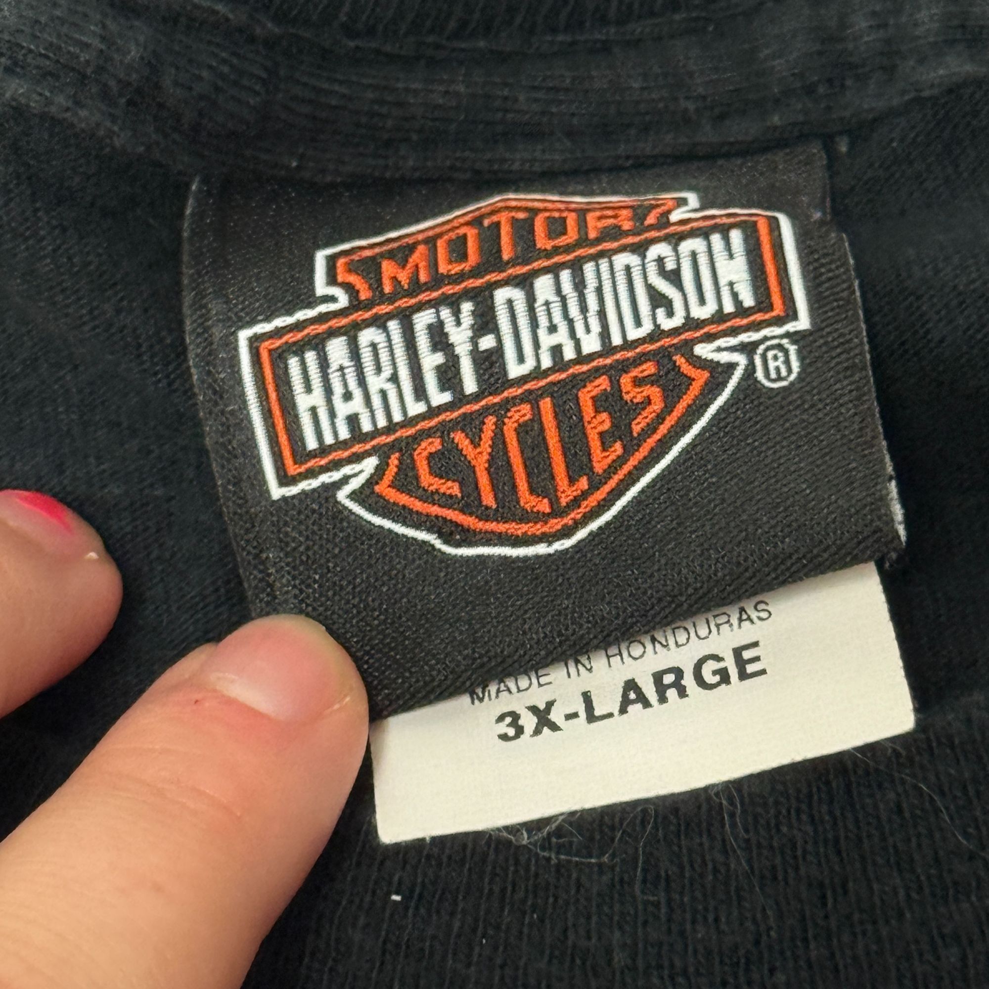 Harley Davidson BADLANDS South DAKOTA Mountains Motorcycle T Shirt 3XL Size US XXL / EU 58 / 5 - 6 Thumbnail