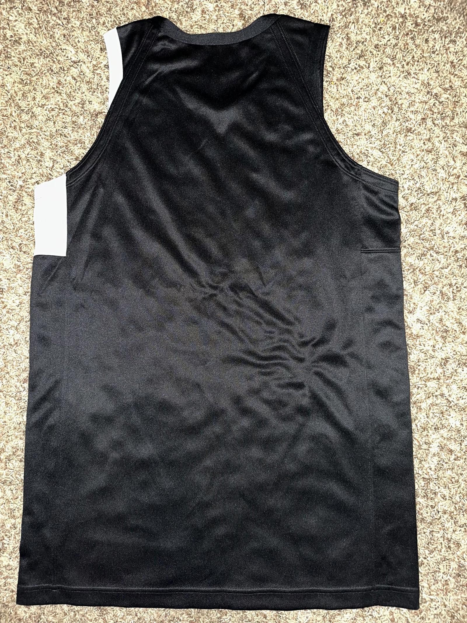 Designer Air Jordan Men’s NBA Team Issue Black Blank Jersey Size US XL / EU 56 / 4 - 2 Thumbnail