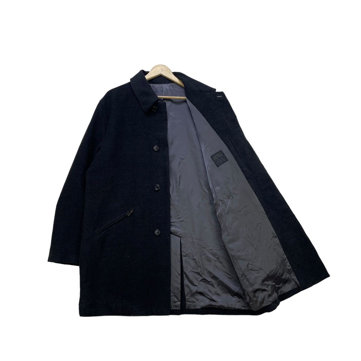 Japanese Brand × Takeo Kikuchi Japanese Brand Takeo Kikuchi Long Coat Jacket Size US M / EU 48-50 / 2 - 2 Thumbnail
