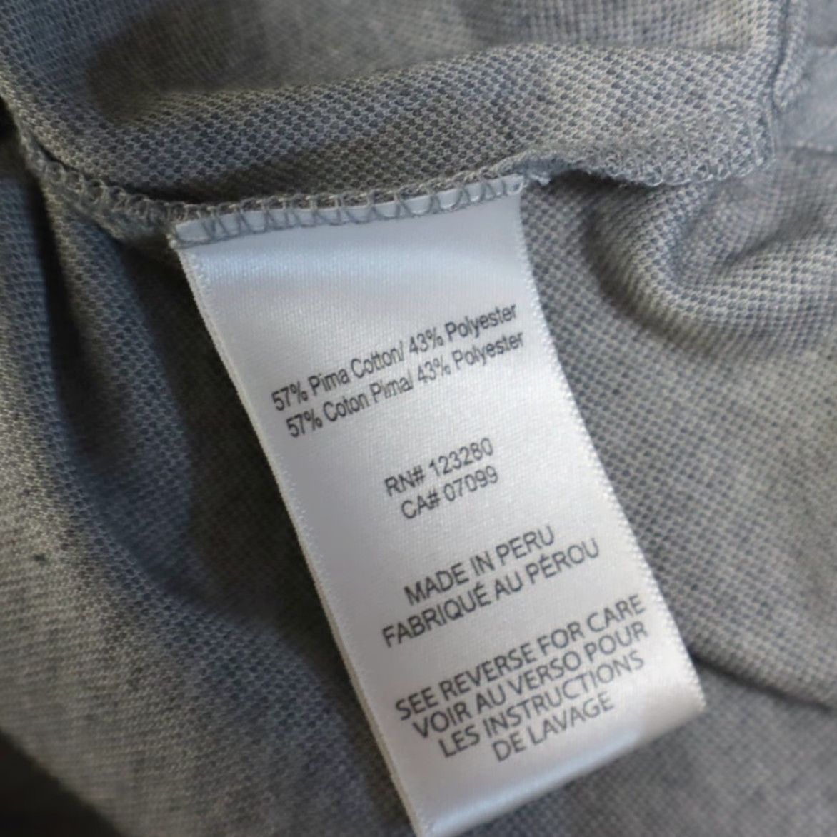 TravisMathew Travis Mathew Polo Shirt Gray Men's XL Pima Cotton Blend Heather Shirt Size US XL / EU 56 / 4 - 7 Thumbnail