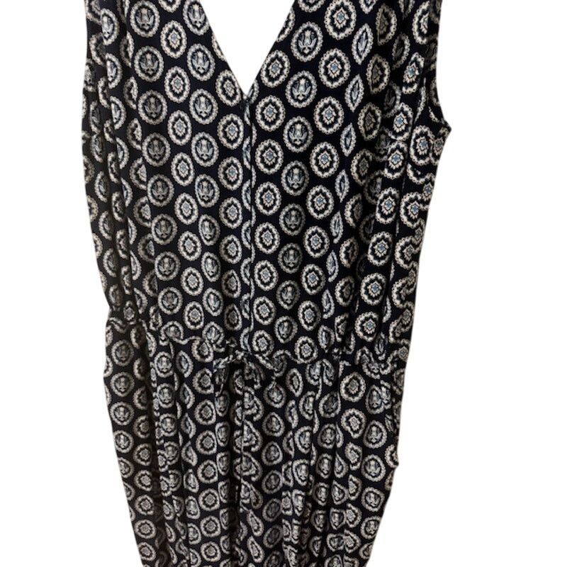 Boden BODEN SANTA FE Blue & White Jumpsuit 16R Size 38" / US 16 / IT 52 - 4 Thumbnail