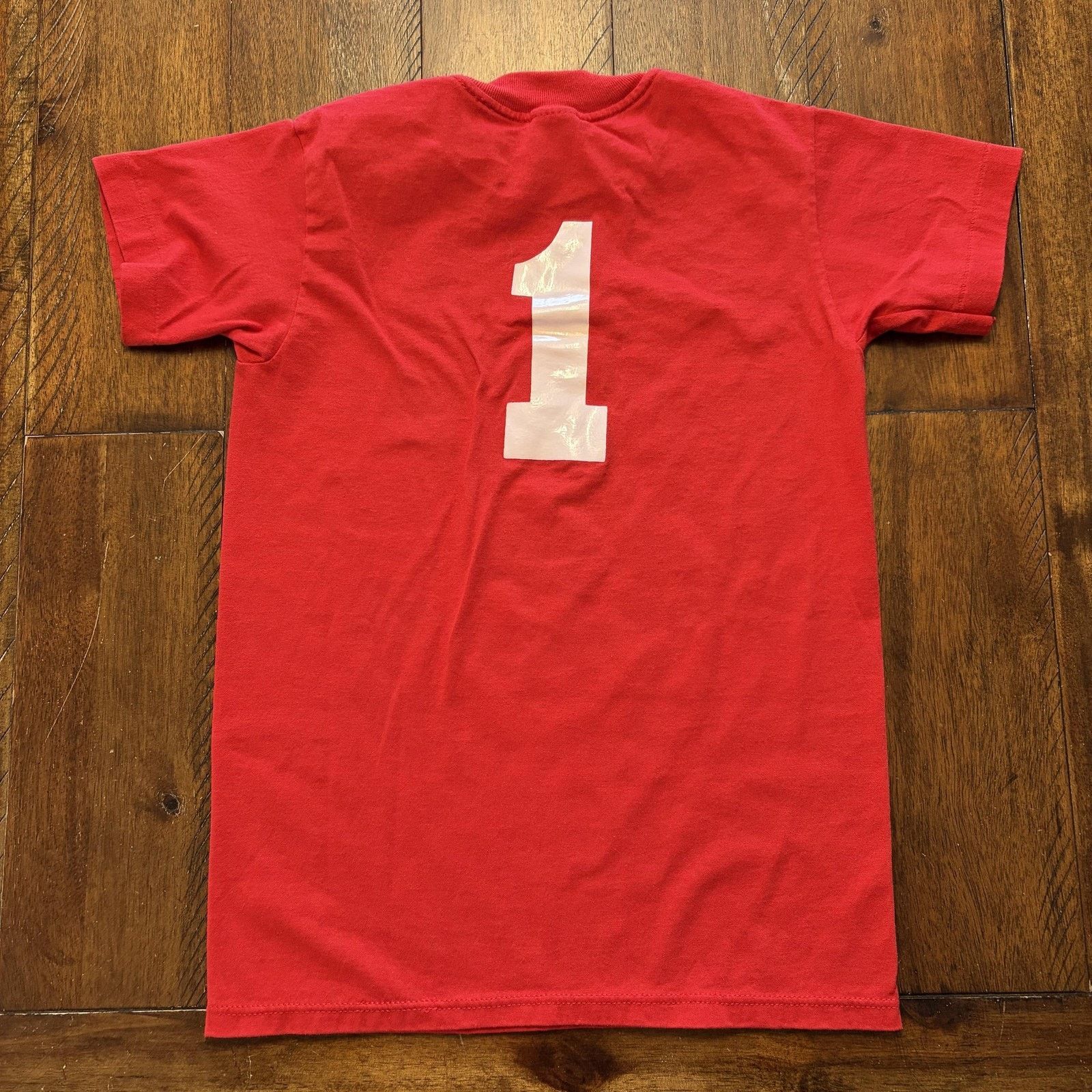 Hanes Vtg JCC Kaiserman Get Set Baseball Shirt Youth 10-12 Hanes Size US XXS / EU 40 - 8 Thumbnail