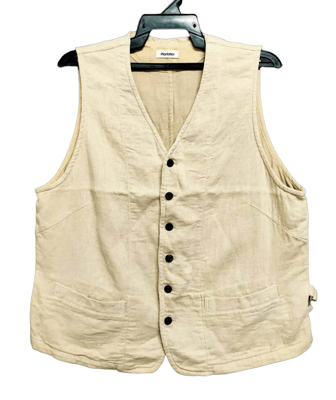 Issey Miyake Plantation Sleeveless Jacket Size US L / EU 52-54 / 3 - 1 Thumbnail
