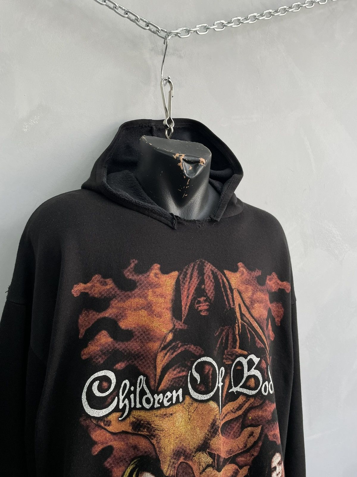 Band Tees Vintage children of bodom 90s Oversized Hoodie Size tour tee Size US L / EU 52-54 / 3 - 4 Thumbnail
