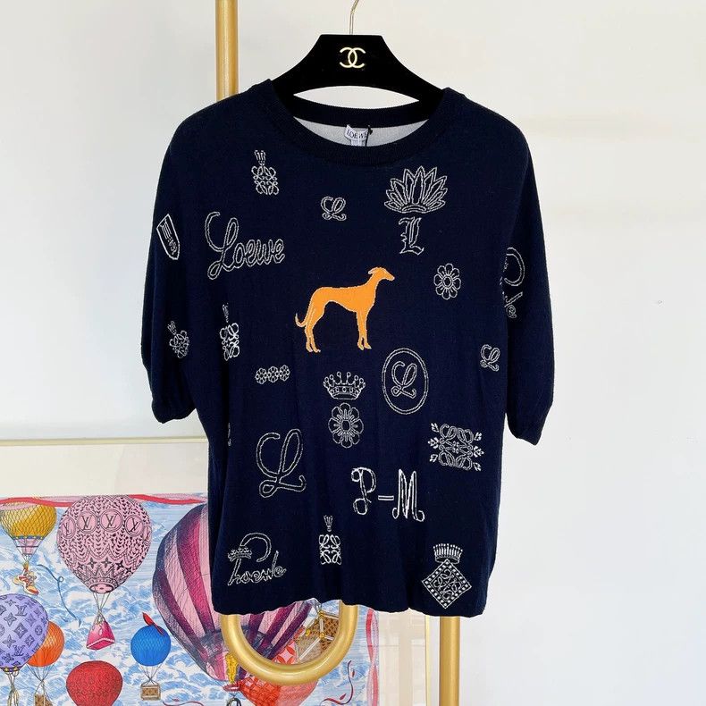 Loewe LOEWE Knitted tops Size S / US 4 / IT 40 - 1 Thumbnail