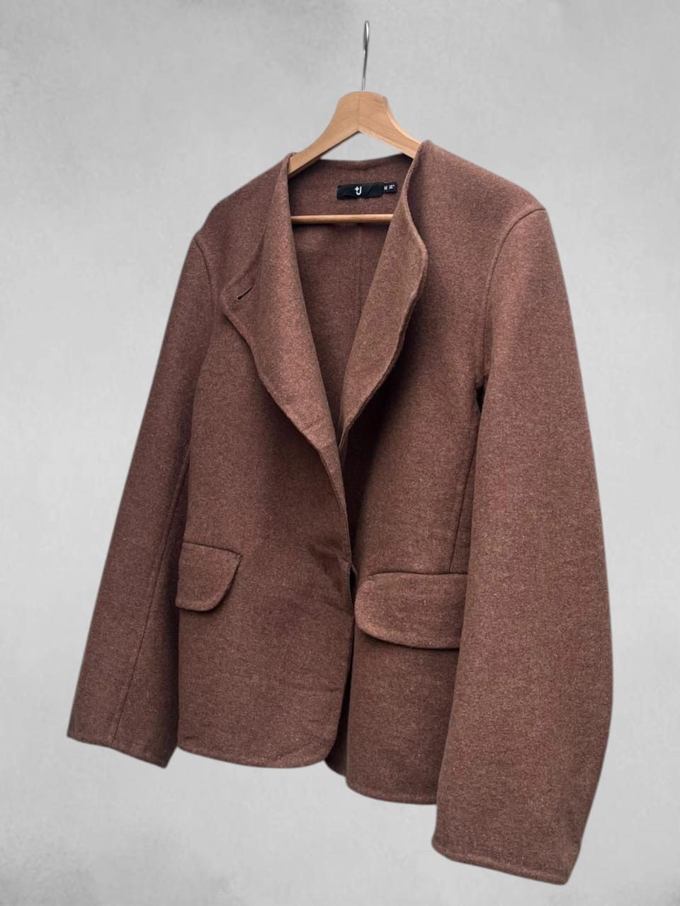 Jil Sander × Uniqlo +J Double Face Collarless Jacket Size M / US 6-8 / IT 42-44 - 5 Thumbnail