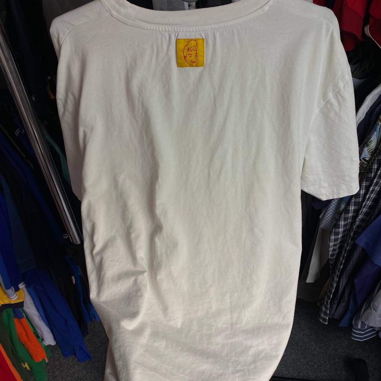 Alexander McQueen × MCQ Luxury Alexander McQueen MCQ big logo designer tee Size US XL / EU 56 / 4 - 9 Thumbnail