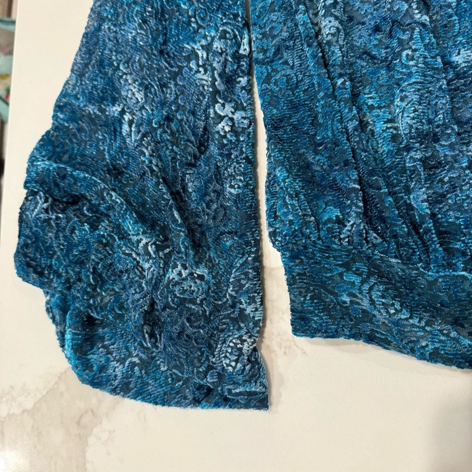 Free People Free People Ginger Berry Sheer Top Burnout Velvet Women’s M Size M / US 6-8 / IT 42-44 - 8 Thumbnail