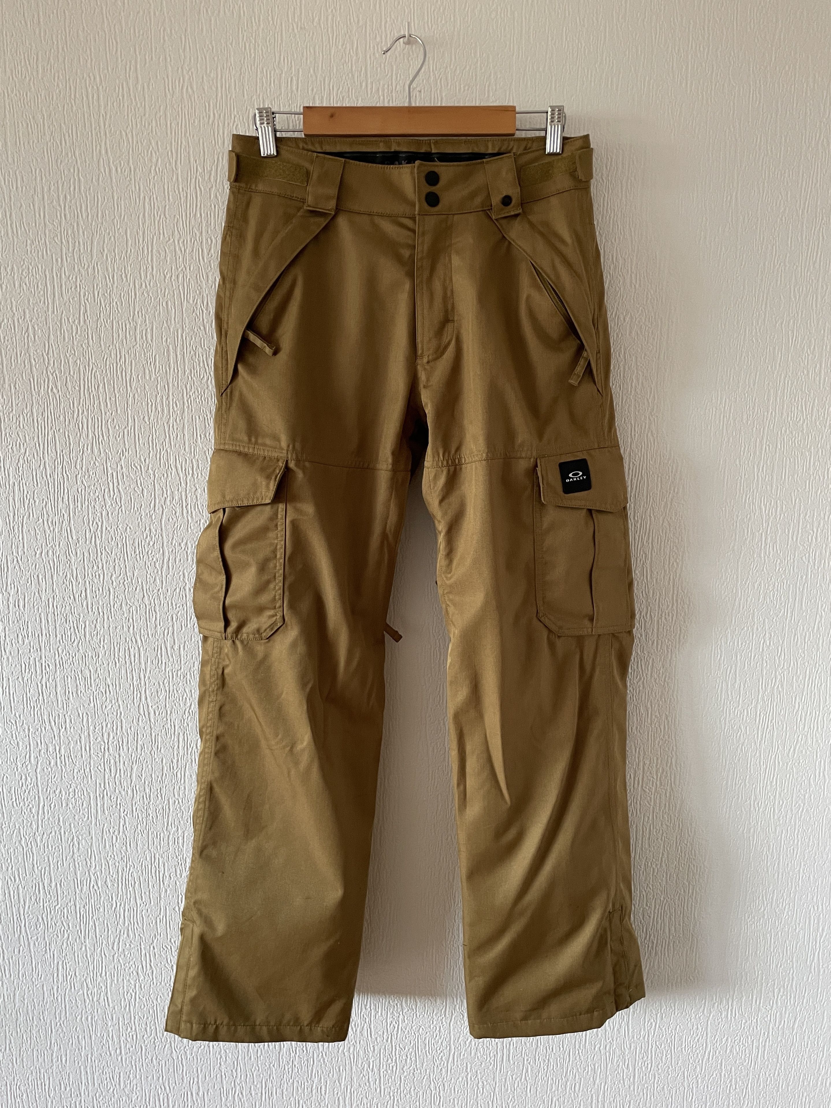 Oakley Vintage OAKLEY Cargo Pants Ski Shell Brown A2953 Size US 30 / EU 46 - 6 Thumbnail