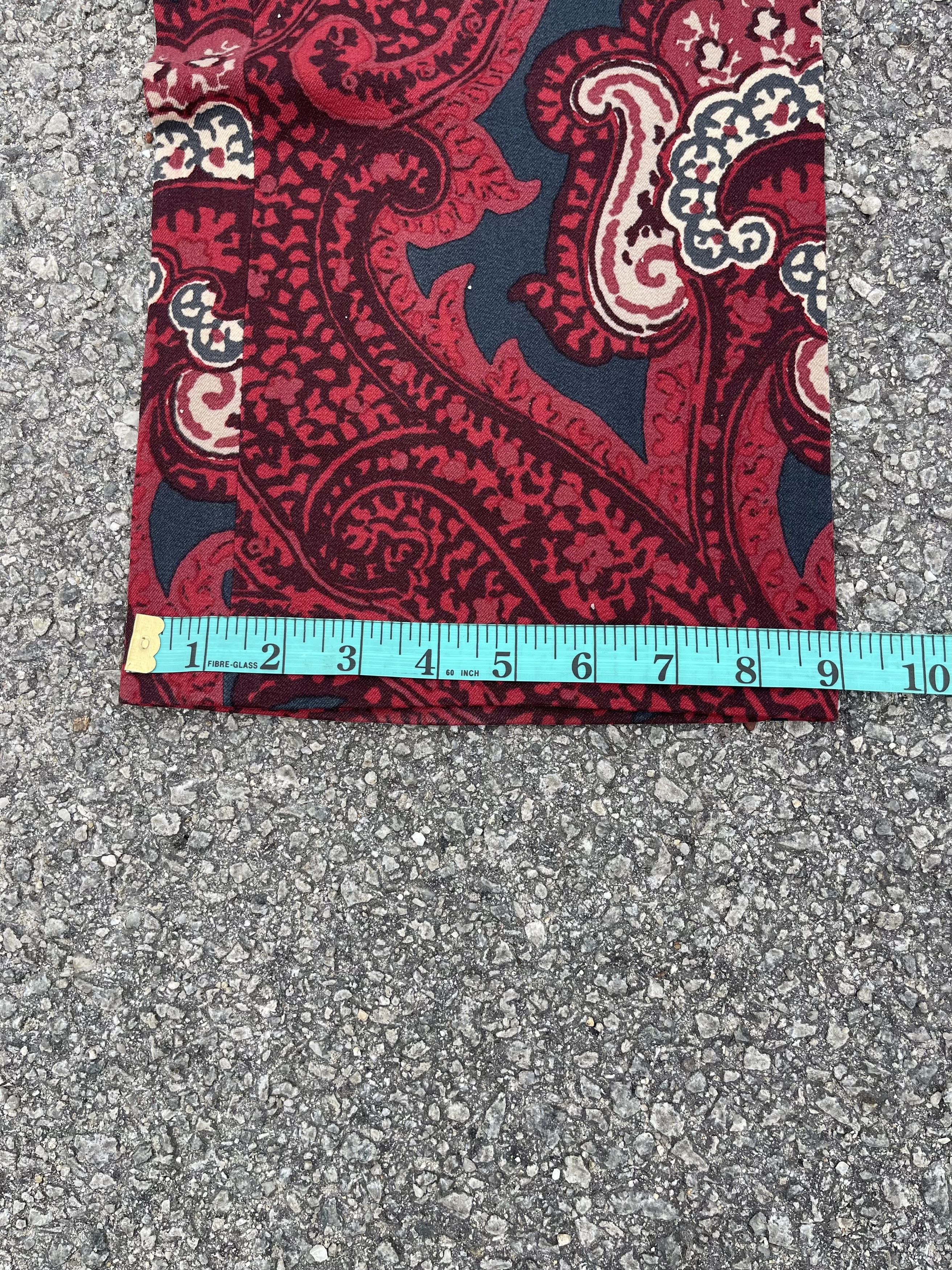 Etro × Vintage Vtg Etro Red Floral Size US 30 / EU 46 - 12 Thumbnail