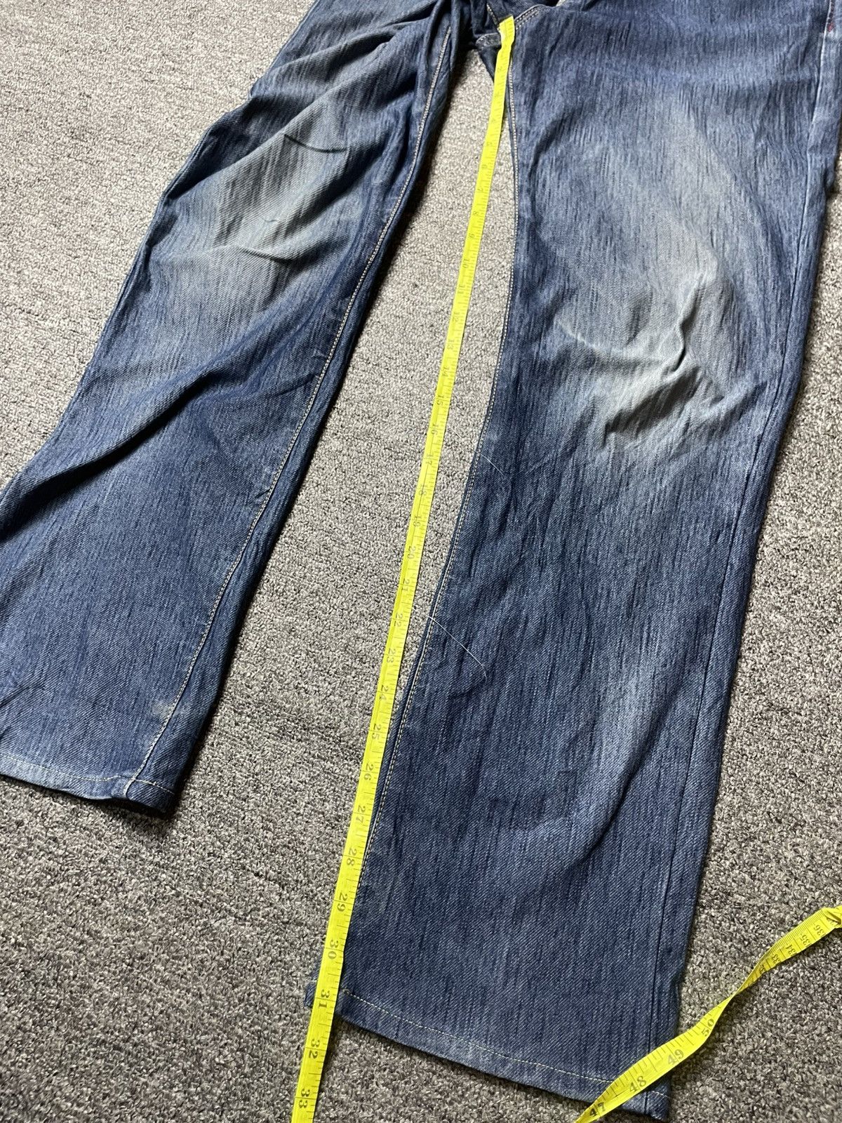 Edwin × Vintage Vintage EDWIN 403 Straight Cut Jeans (92) Size US 31 - 5 Thumbnail