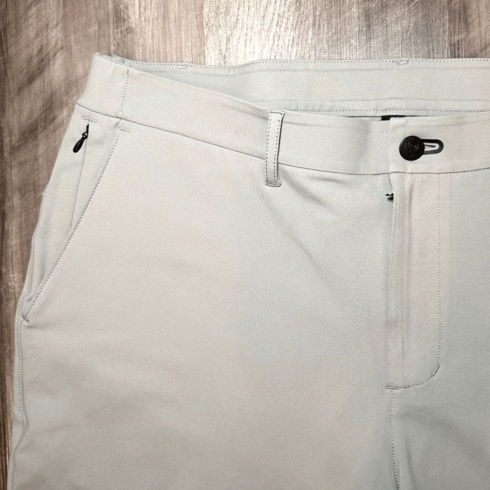 Vintage Public Rec Fog Chino Pants Men 36 Regular NWOT Fog Gray Nylon Spandex 85/15 Inseam 28 Mens Size US 36 / EU 52 - 6 Thumbnail