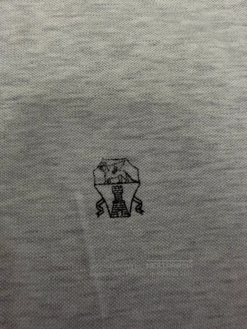 Brunello Cucinelli Brunello Cucinelli Solid color logo print short sleeve Pol Size US XL / EU 56 / 4 - 7 Thumbnail