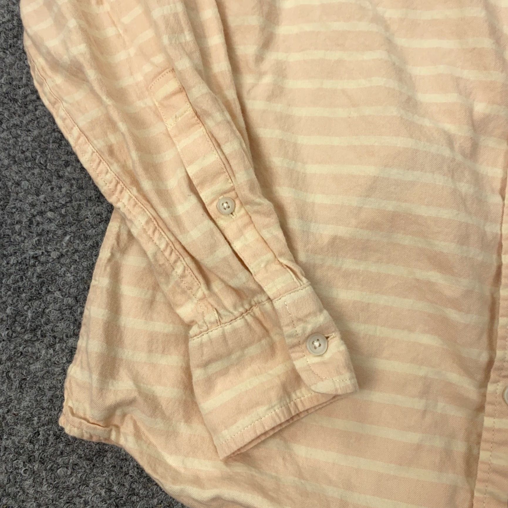 Marine Layer Marine Layer Shirt Long Sleeve Button-Up Pocket Pink/White Striped Adult M Mens Sh irt Pink Striped Beach Classic 90s Contemporary? Size US M / EU 48-50 / 2 - 3 Thumbnail