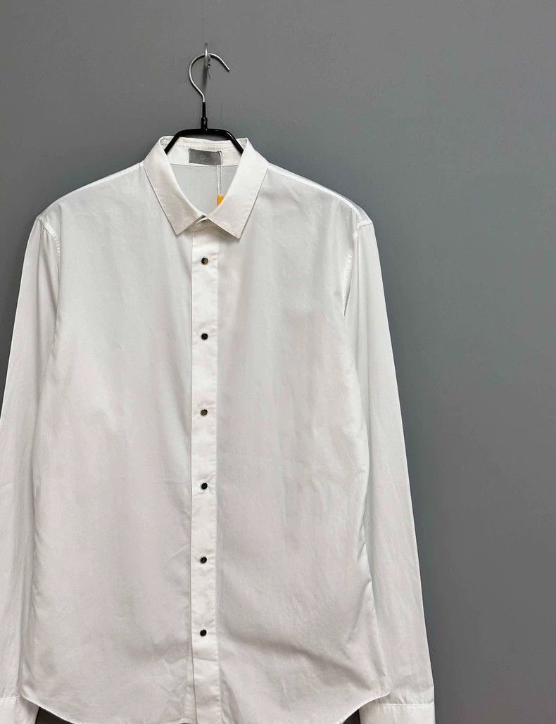 Dior Long Sleeve Shirt by Dior-2505 Size US M / EU 48-50 / 2 - 2 Thumbnail