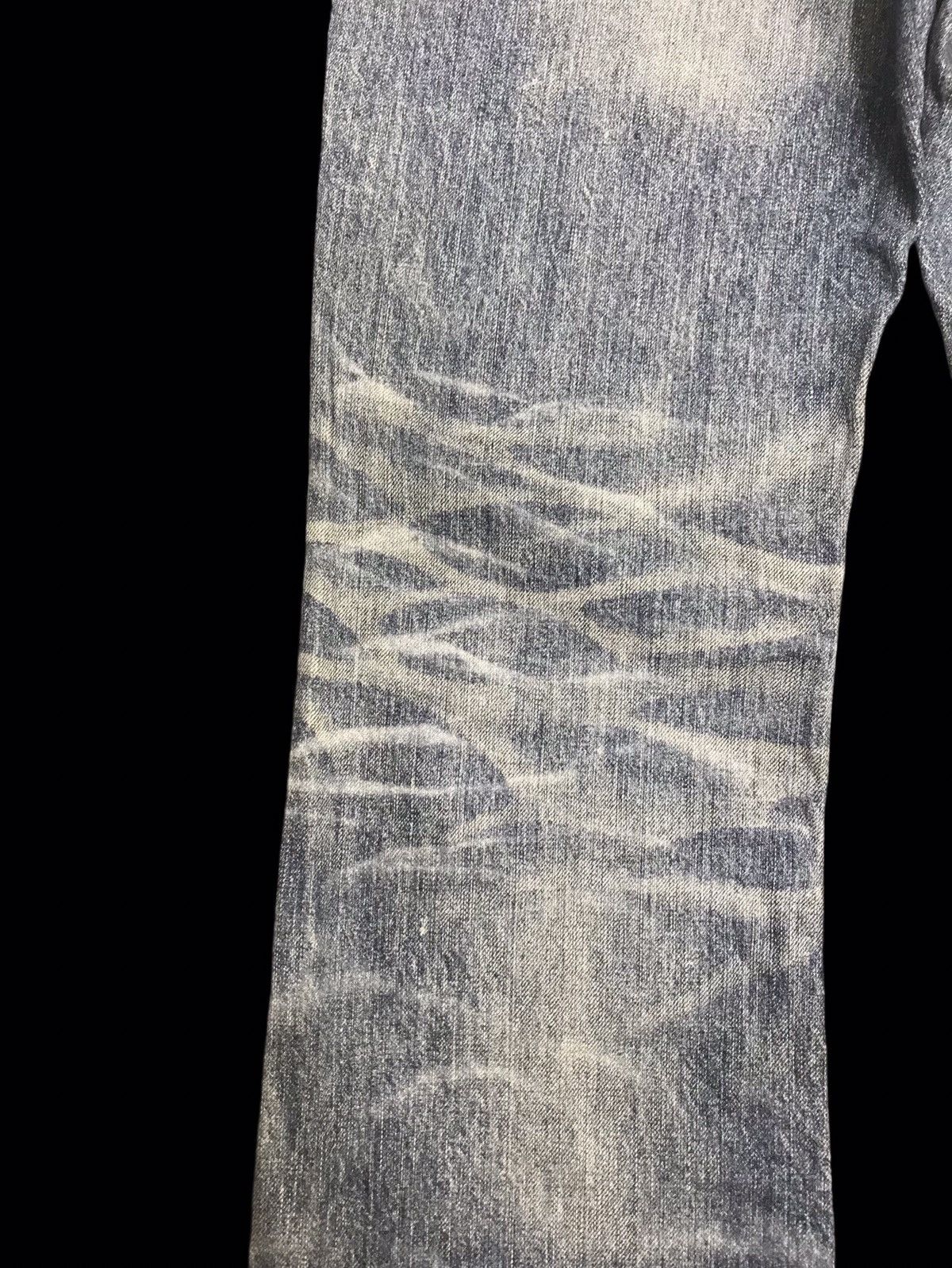 Japanese Brand 💥FLARE💥VINTAGE BLUE WAY SICK FADES FLARE DENIM F315 Size US 35 - 14 Thumbnail
