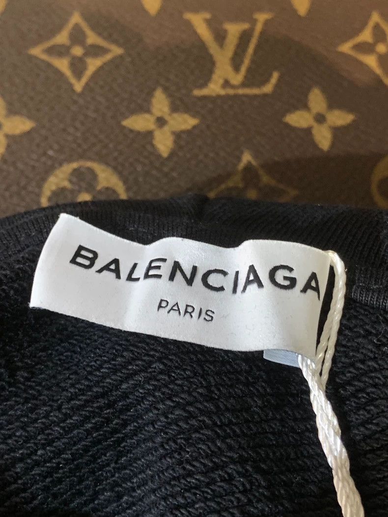 Balenciaga Balenciaga Hoodie Black Mens Size US XS / EU 42 / 0 - 4 Thumbnail
