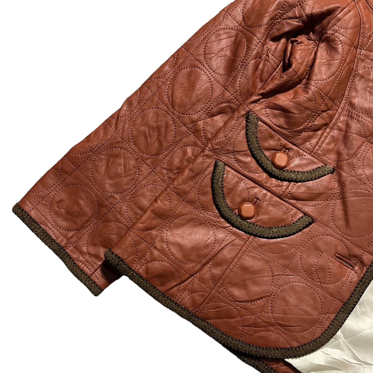 Balmain Vintage Balmain Paris Leather Jacket Size S / US 4 / IT 40 - 4 Thumbnail