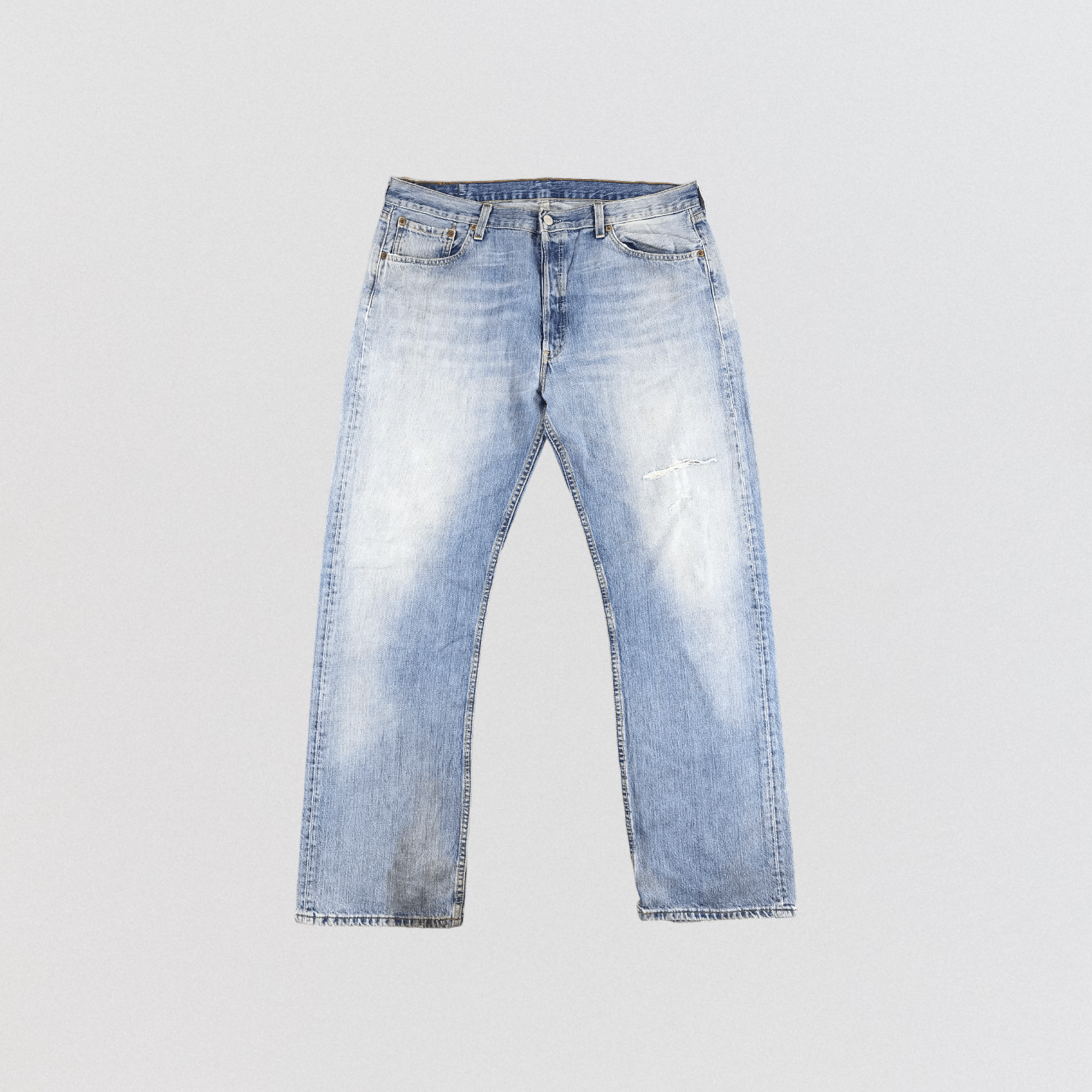 Levi's Vintage Light Wash Levis 501 Jeans-JM1563 Size US 39 - 1 Thumbnail