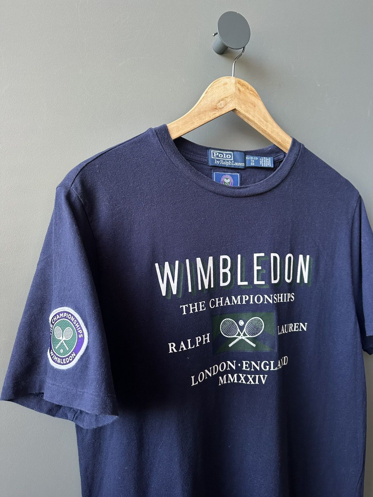 Polo Ralph Lauren Junior Polo Ralph Lauren Wimbledon T- Shirt Size XL (18-20) Size US M / EU 48-50 / 2 - 2 Thumbnail