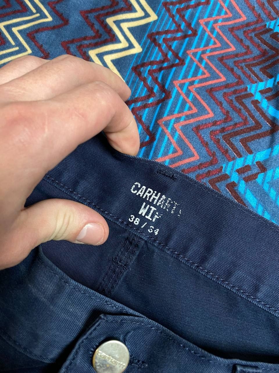 Carhartt × Vintage Wrangler Riggs vintage carpenter pant carhartt hype Size US 38 / EU 54 - 2 Thumbnail