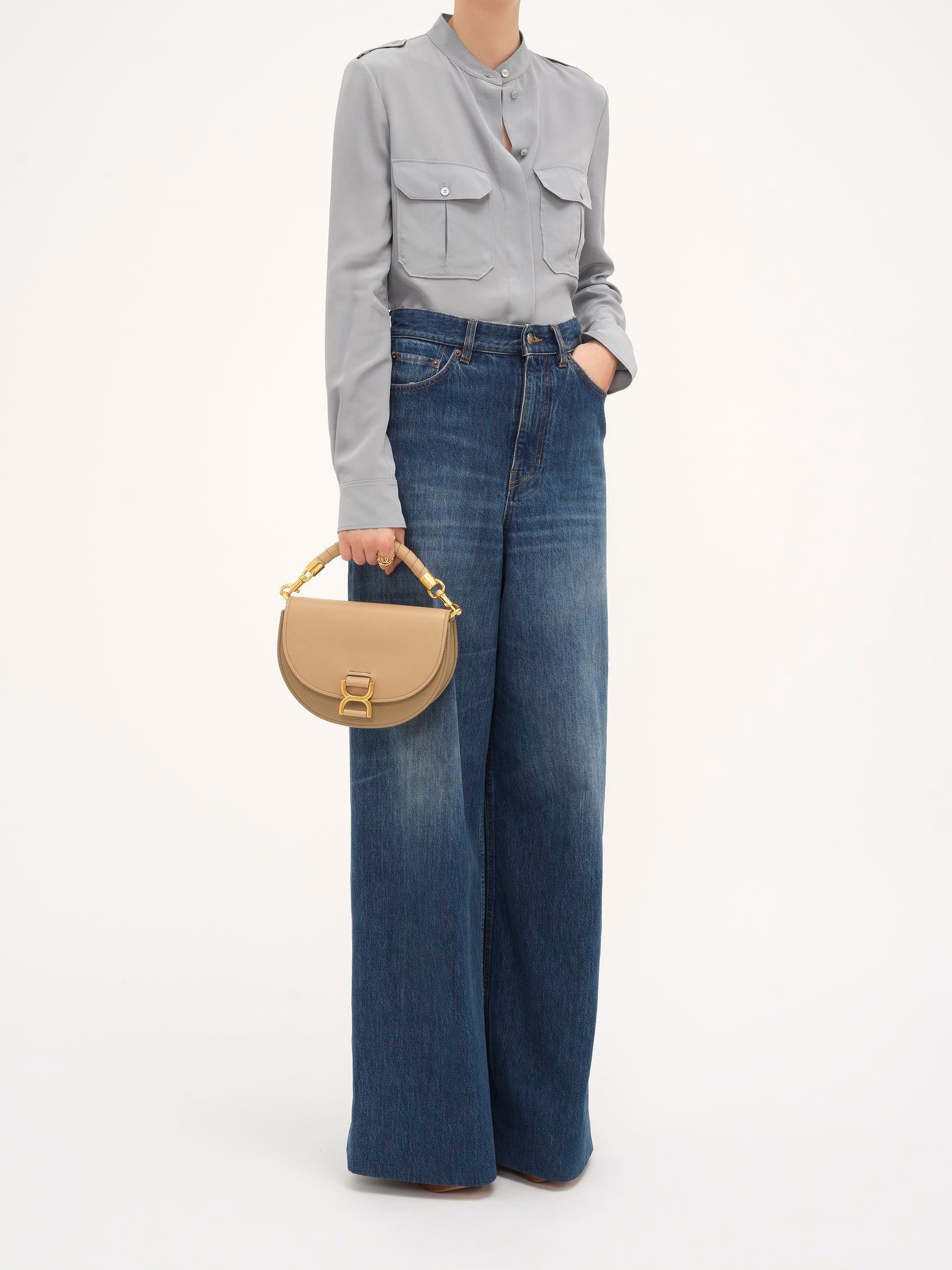 Chloe o1loc1c10425 Size: OS / Marci Chain Flap Bag in Argil Brown Size ONE SIZE - 2 Thumbnail