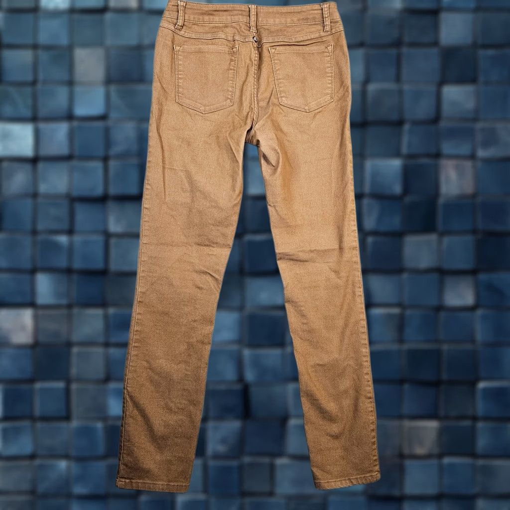 Prana prAna Jeans Brown Kayla Classic Mid Rise Size 4 Womens Denim Cotton Everyday Comfortable Belted Regular Fit Vintage: No Size 27" / US 4 / IT 40 - 1 Thumbnail