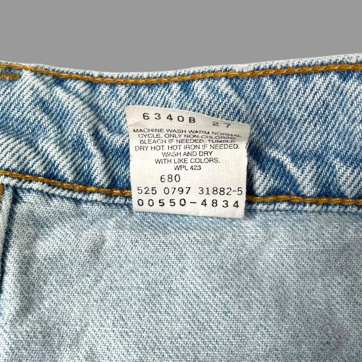 Levi's × Vintage Vintage 1997 Levi’s 550 relaxed fit denim pants Size US 32 / EU 48 - 7 Thumbnail
