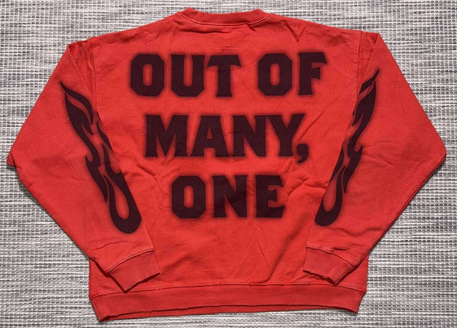 Godspeed Godspeed Red E-O-P Sweatshirt Size US XXL / EU 58 / 5 - 2 Thumbnail