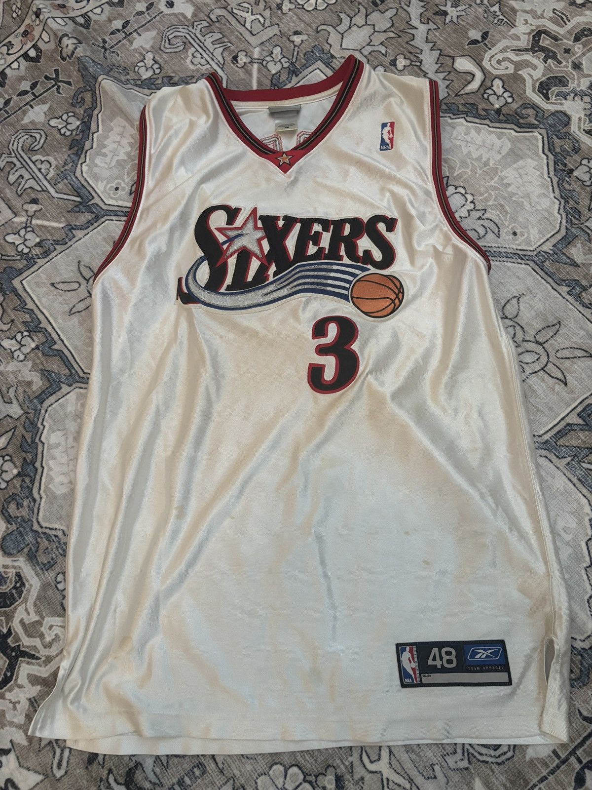 Vintage Allen Iverson 76ers jersey Size US XL / EU 56 / 4 - 1 Thumbnail