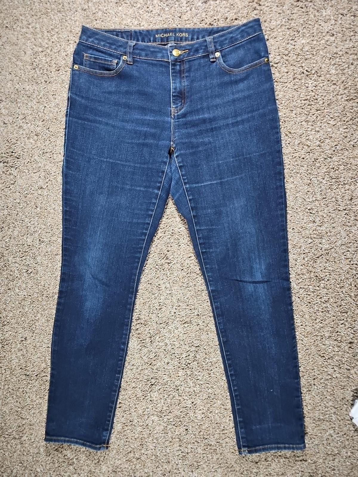 Michael Kors Michael Kors Sz 8 Blue Jeans Size 30" / US 8 / IT 44 - 1 Thumbnail