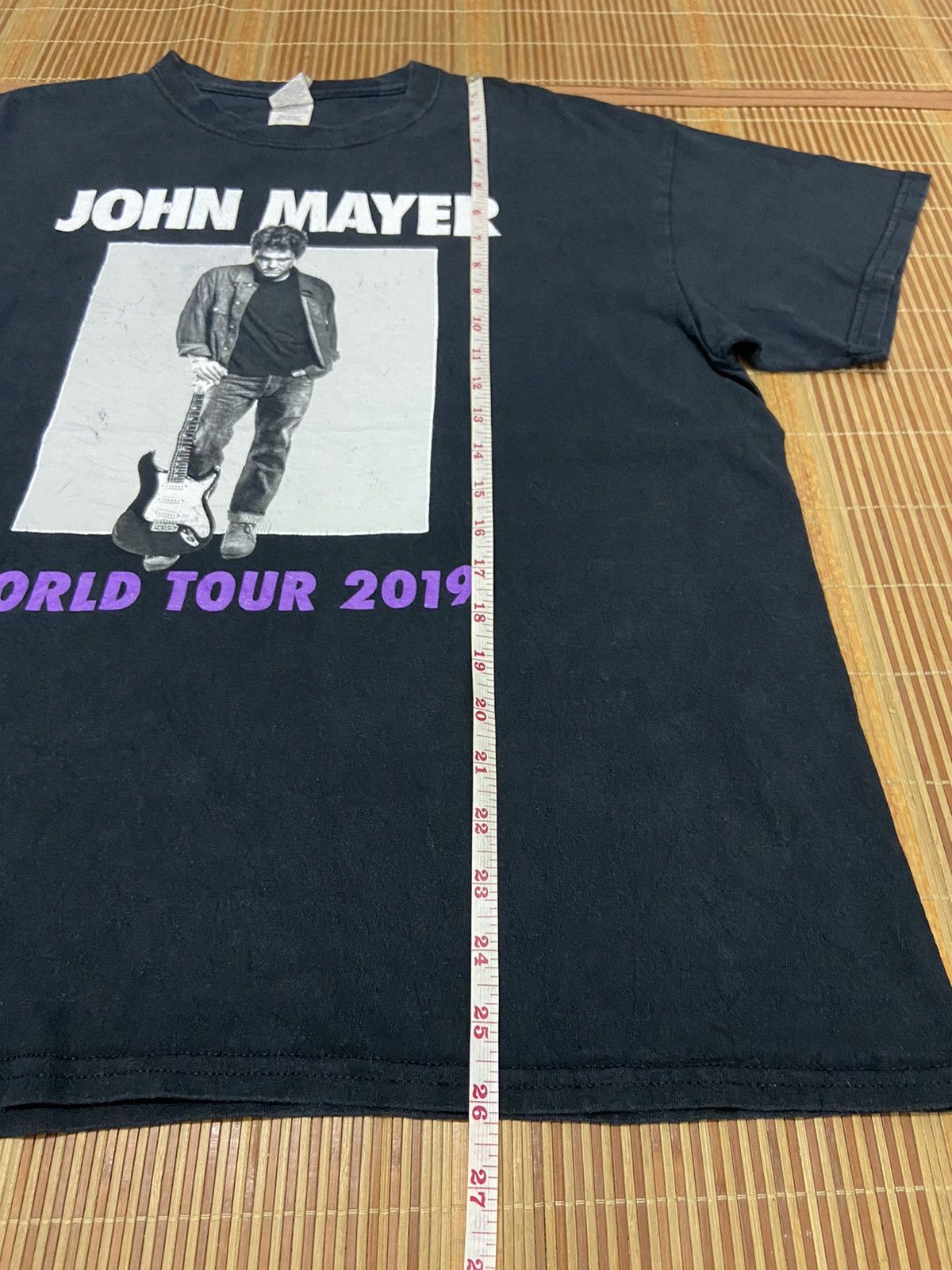 Band Tees JOHN MAYER WORLD TOUR 2019 Size US L / EU 52-54 / 3 - 8 Thumbnail