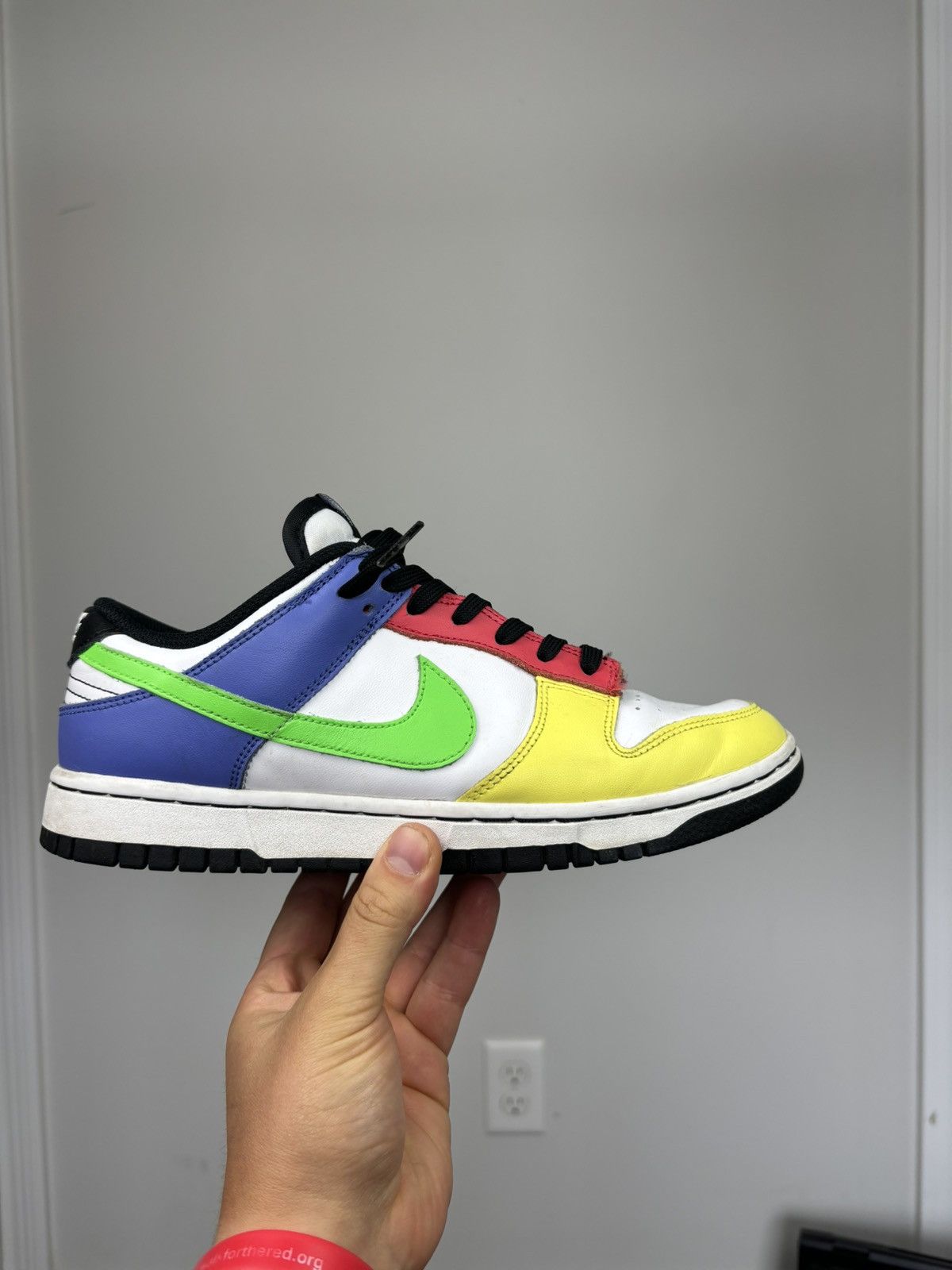 Nike Nike dunk low green strike Size US 7 / EU 40 - 1 Thumbnail