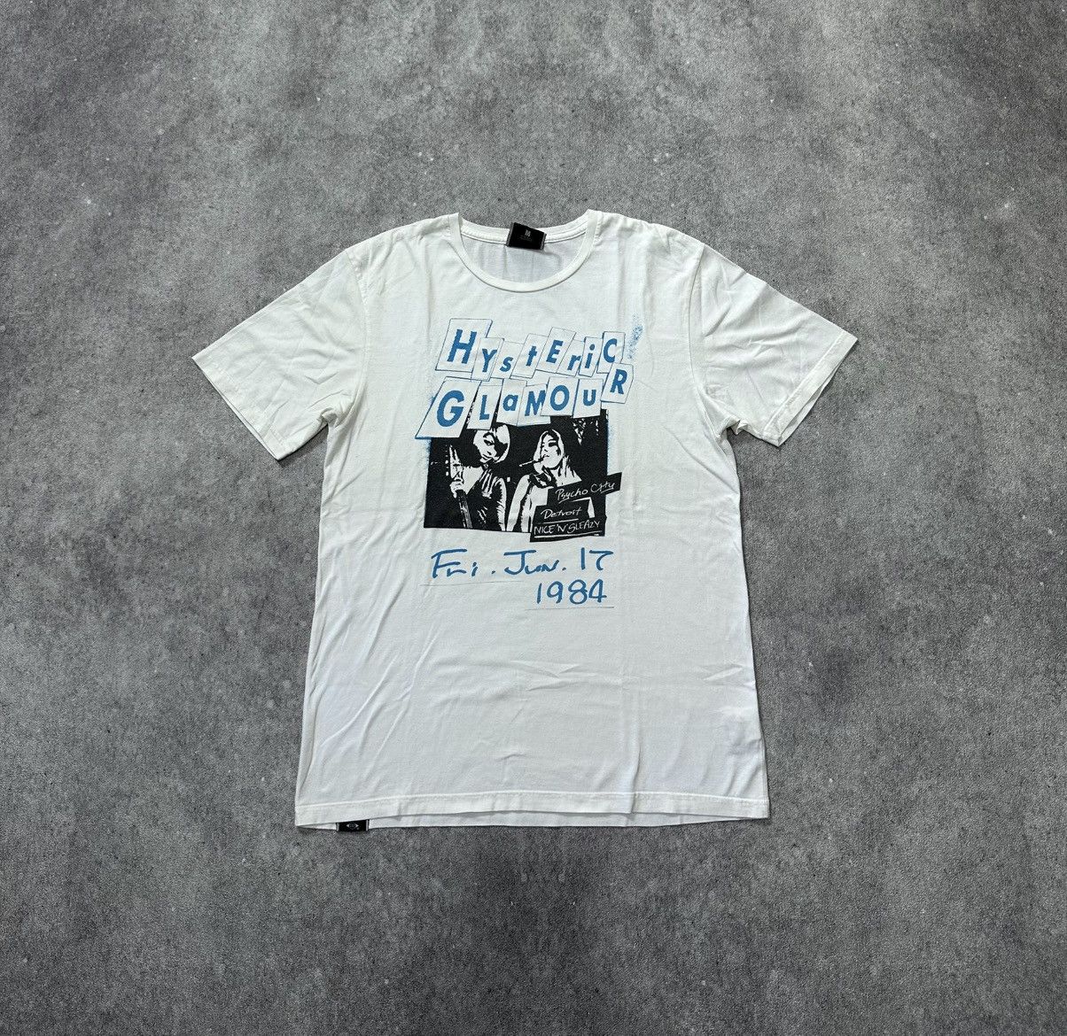 Hysteric Glamour Hysteric glamour pyshco detroit tee Size US M / EU 48-50 / 2 - 1 Thumbnail