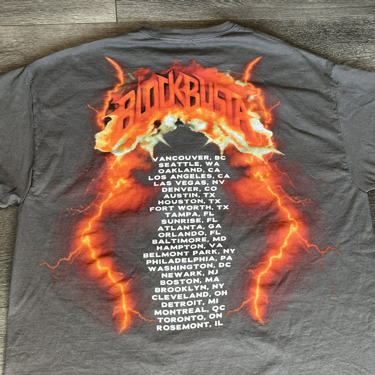 Rap Tees × Vintage Vintage Style Busta Rhymes Block Busta Rap Graphic Tour Tee Size US XL / EU 56 / 4 - 4 Thumbnail