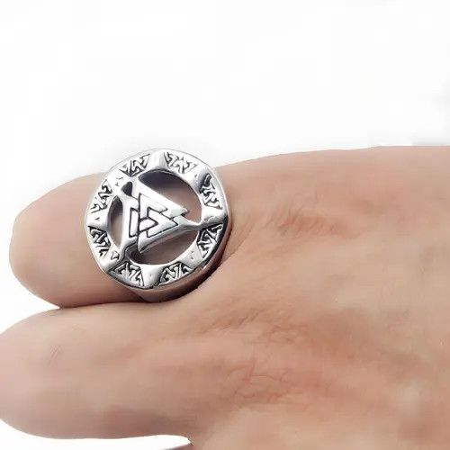 Jewelry Hip-hop Jewelry Rings Open Size Chrome Ring (Size 7-13) Size ONE SIZE - 1 Thumbnail