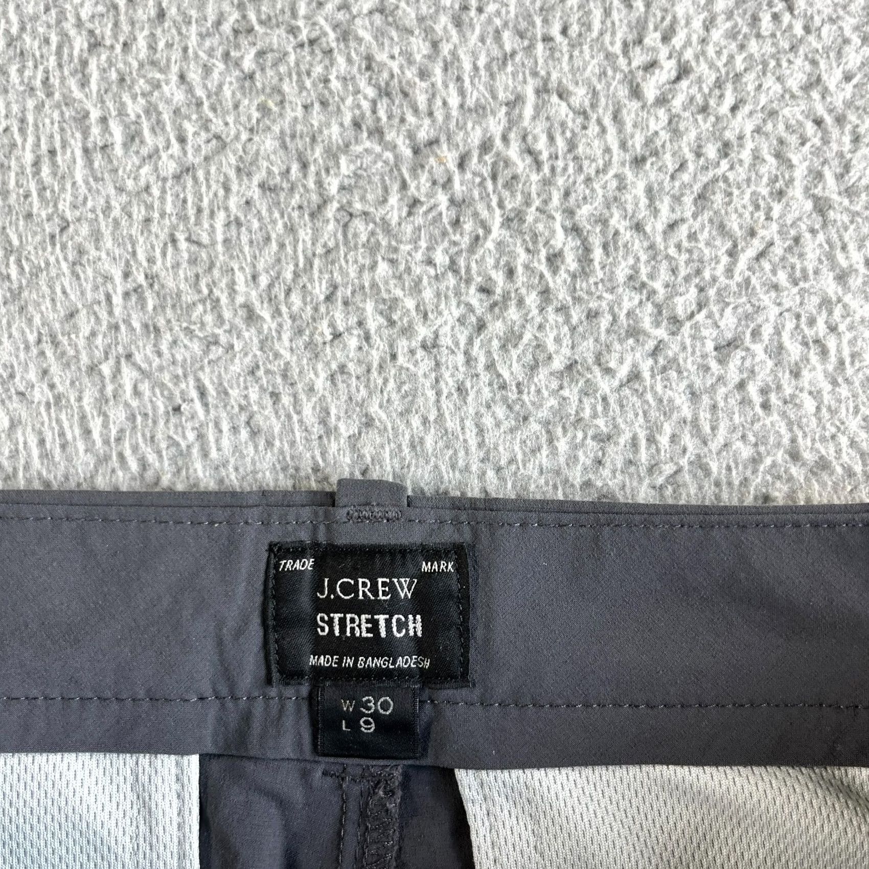 J.Crew J.CREW Shorts Mens 30 Gray Chino Hybrid Performance Stretch Golf Outdoor Casual Travel Beach Outdoor Sports Size US 30 / EU 46 - 2 Thumbnail
