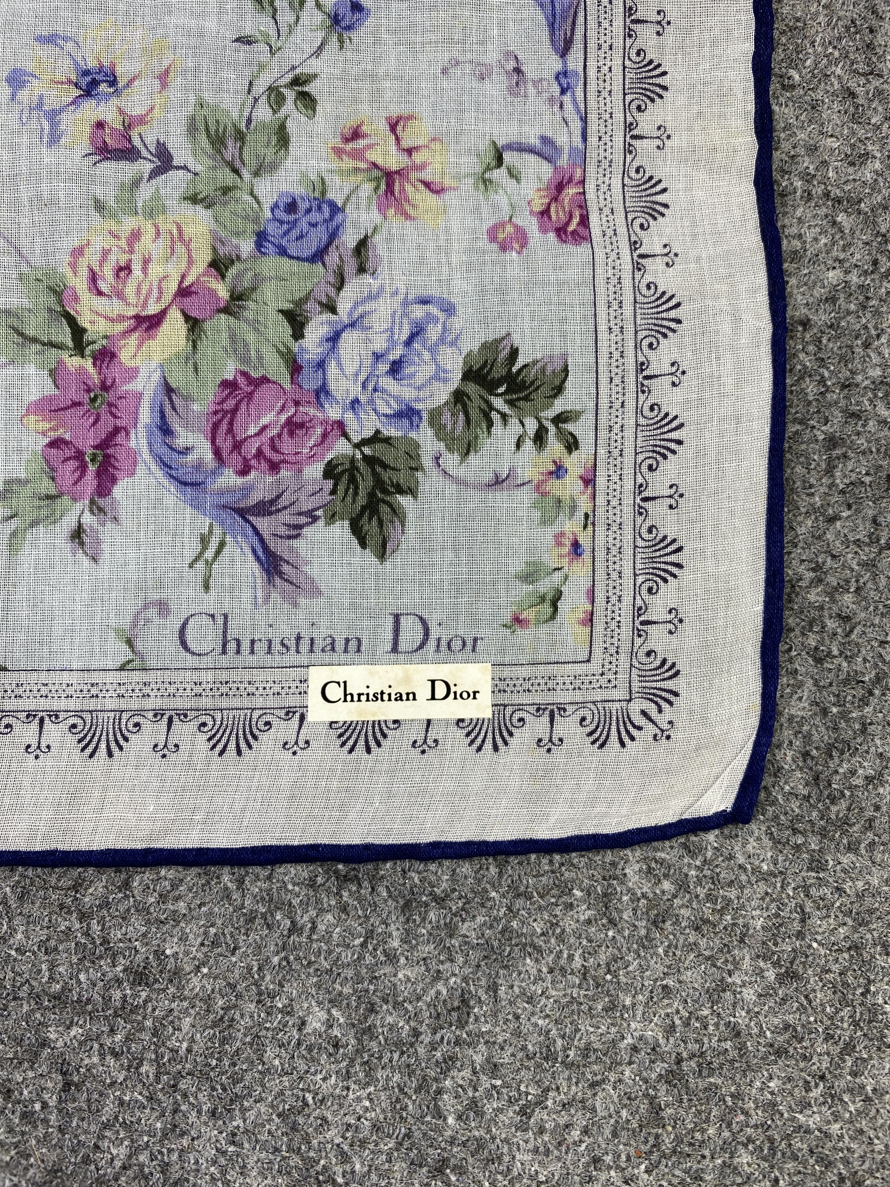 Dior Christian Dior Handkerchief / Neckerchief KT0176 Size ONE SIZE - 5 Thumbnail