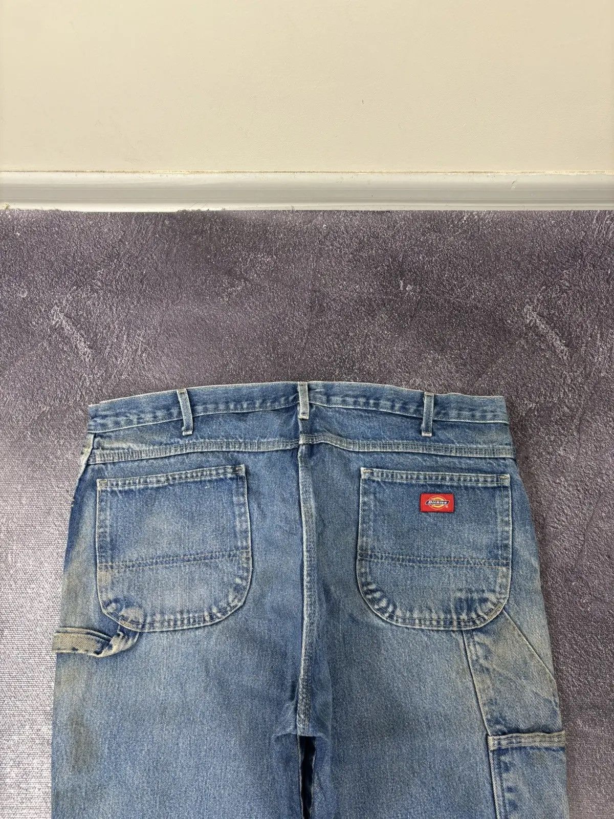 Dickies × Vintage Vintage Dickies Denim USA Blue Hype Baggy Jeans Size US 40 / EU 56 - 5 Thumbnail