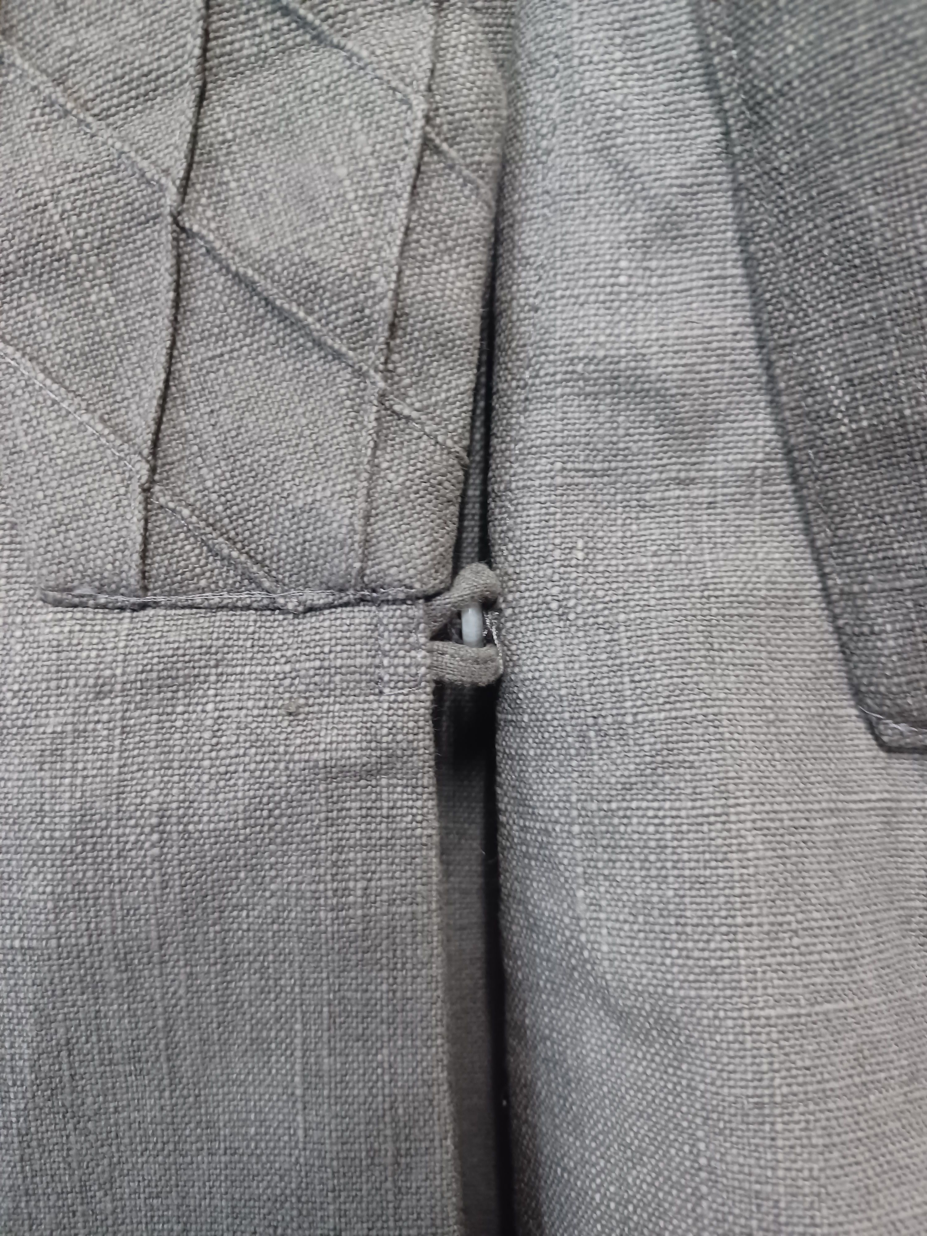 Designer TIE VEST DUCK CANVAS Size M / US 6-8 / IT 42-44 - 4 Thumbnail