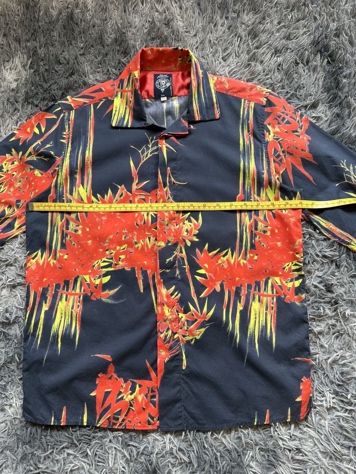 Diesel 2010's Diesel open collar shirt Size US S / EU 44-46 / 1 - 13 Thumbnail