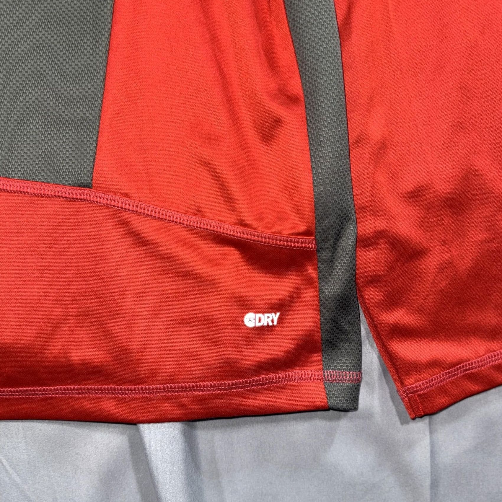 Rossignol Rossignol Pullover Mens 2XL Red Gray 1/4 Zip Long Sleeve R Dry Ski Base Layer Size US XXL / EU 58 / 5 - 7 Thumbnail