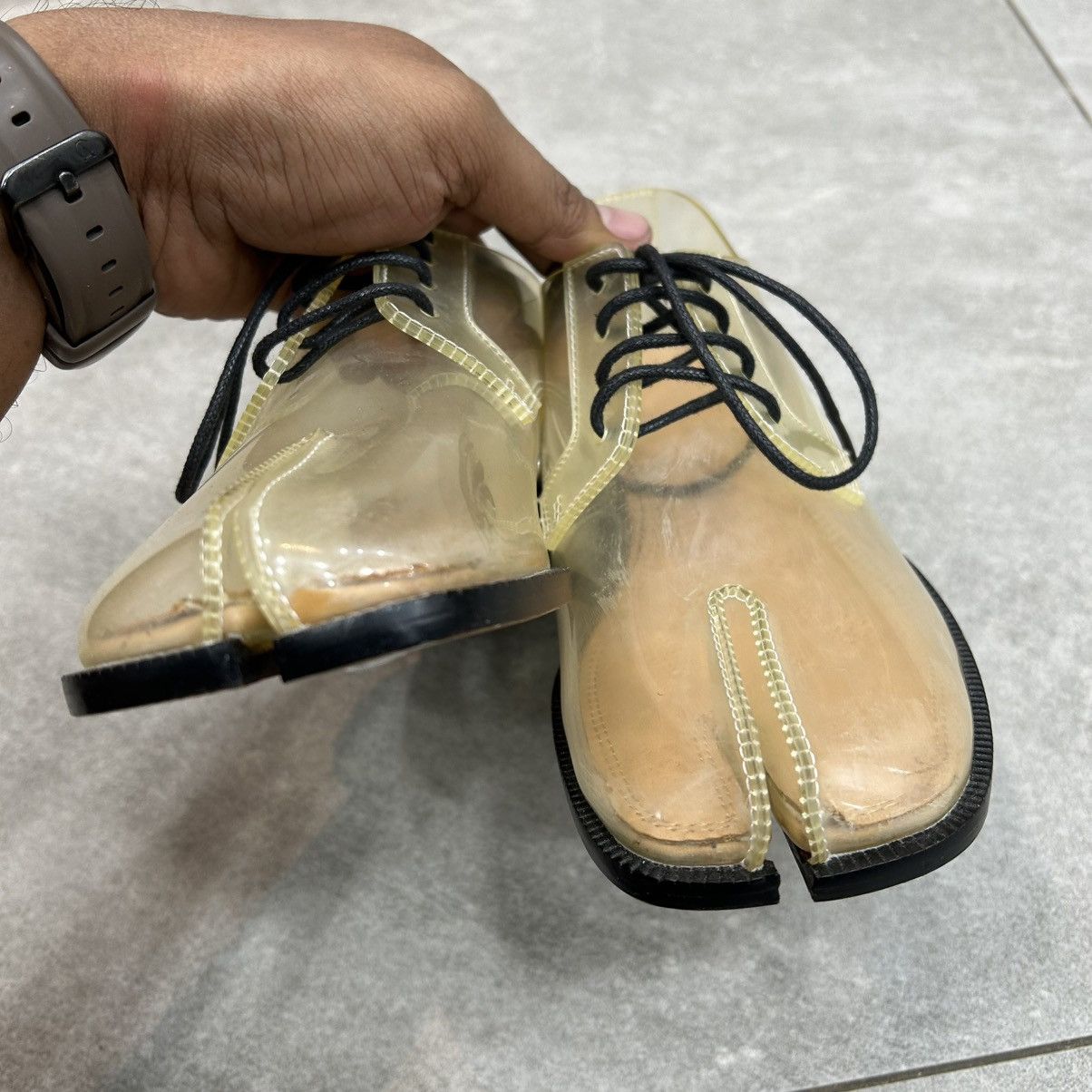 Maison Margiela Maison Margiel Tabi PVC Size US 6 / IT 36 - 3 Thumbnail