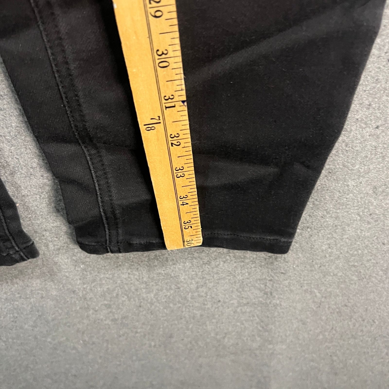 Other Isaac Mizrahi Live! Regular Black Divine Denim Crop Slim Size 40" / US 18 - 7 Thumbnail