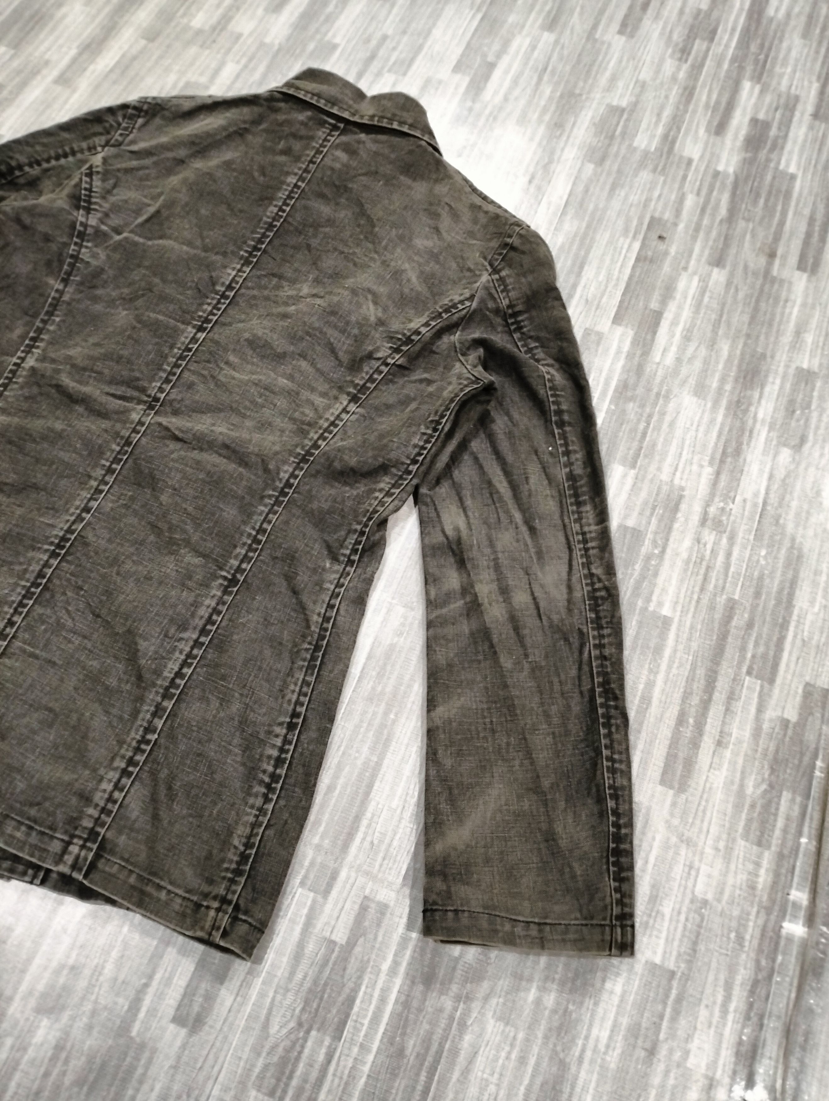 The Difference The Difference Rupert Double Breasted Jacket Stonewash Size US M / EU 48-50 / 2 - 7 Thumbnail