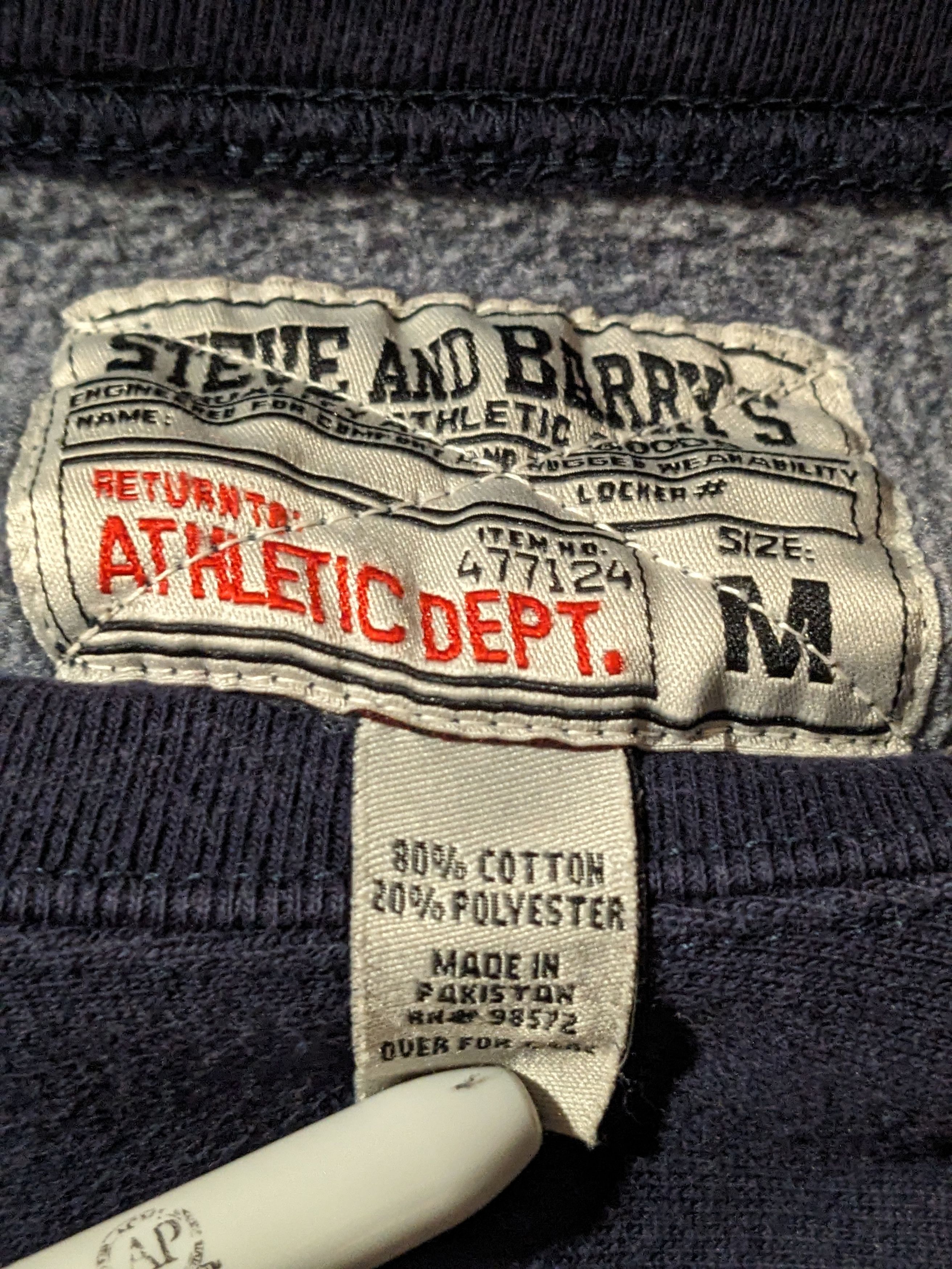 Steve And Barrys Vintage Y2K USA Eagle Animal Nature Blue Medium Sweatshirt Size US M / EU 48-50 / 2 - 3 Thumbnail
